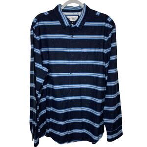 Original Penguin By Munsingwear Men's Long Sleeve Button Up Shirt Size XL